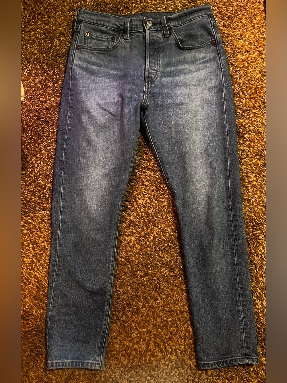 Levi’s Blue Straight-Leg Jeans 28x28